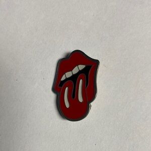Red Lips Enamel Pin